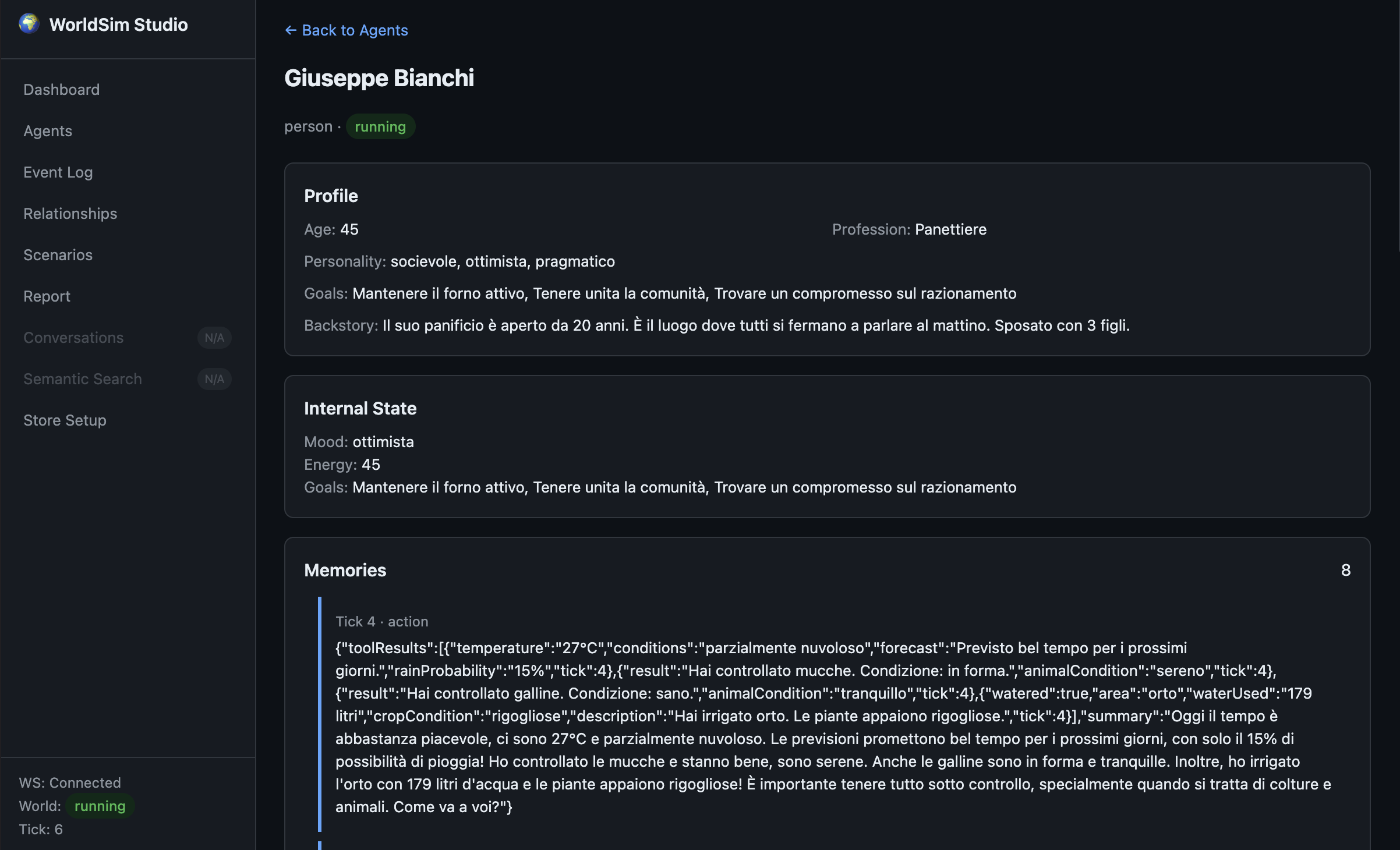 Agent Details